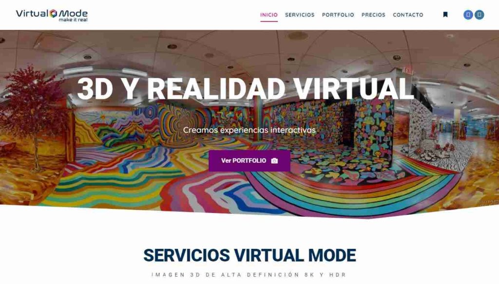 Virtual Mode - Recorridos 3D y realidad virtual